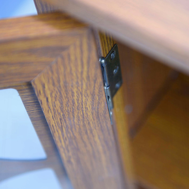 Buffet en verre trempé, Dark Oak
