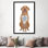 « all you need is love series : pit bull », reproduction d’impression sur toile