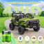 Jouets électriques Jeeps 24 places 2 places avec télécommande, Bluetooth, musique, lumières, 3 vitesses-109473619