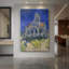 «The Church at Auvers», toile tendue par Vincent Van Gogh-974648743
