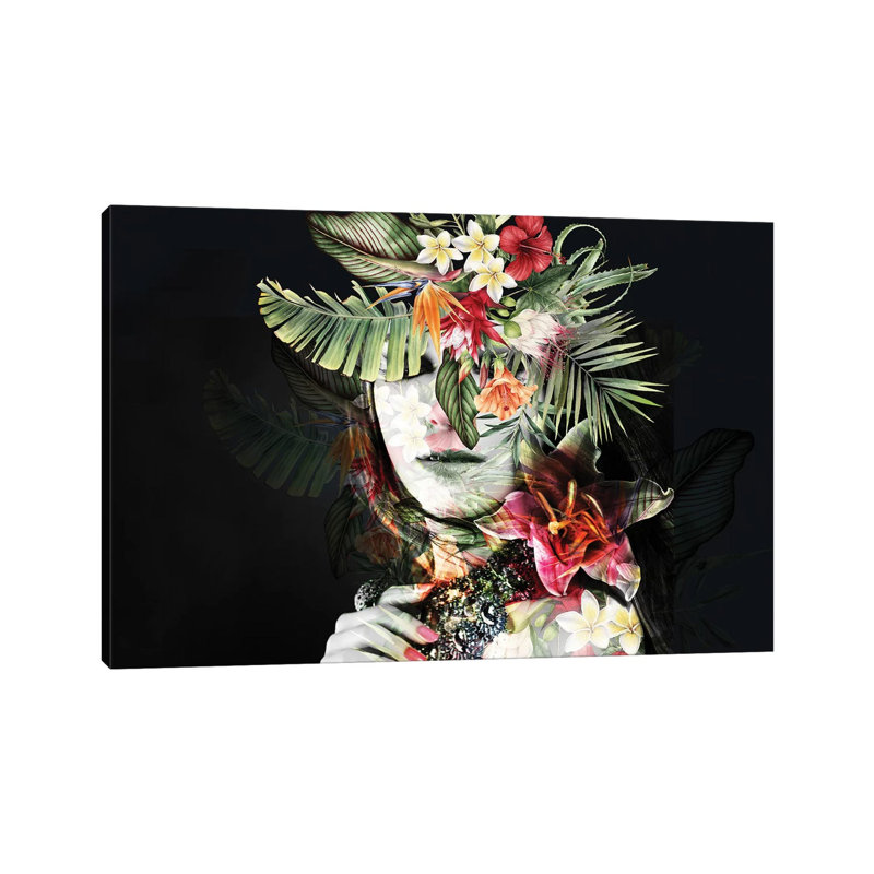 Printemps I - par Tatiana Amrein, impression, Aucun mat, H 32 po x l 48 po x 1,5 po, Toile tendue