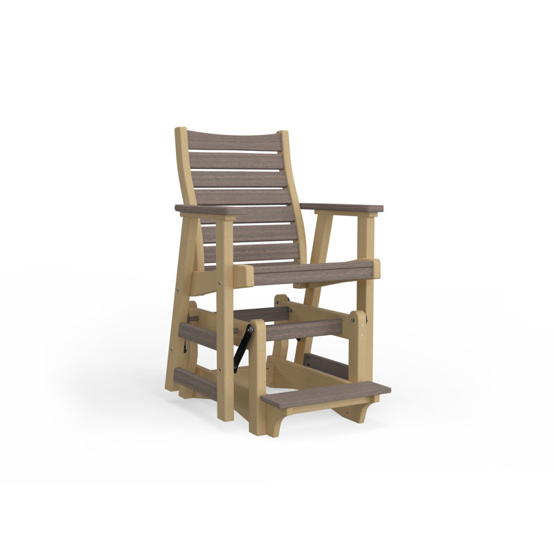 Bristol Outdoor Bar Stool, Nature, Seafoam