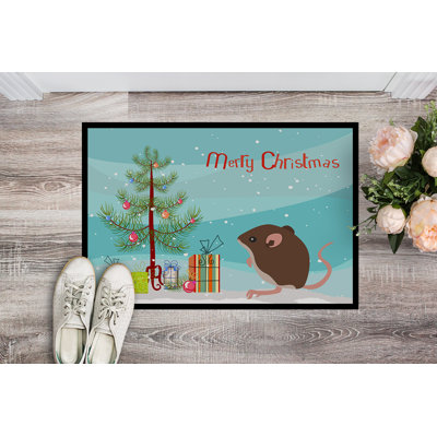 Ivy Non-Slip Christmas Doormat