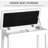 Piano Bench, Duet Piano Chair With Faux Leather Padded Cushion And Wooden Frame, Button Tufted Keyboard Bench, White-973851111