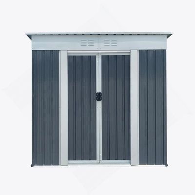 Outdoor Storage Sheds 6Ftx4ft Pent Roof