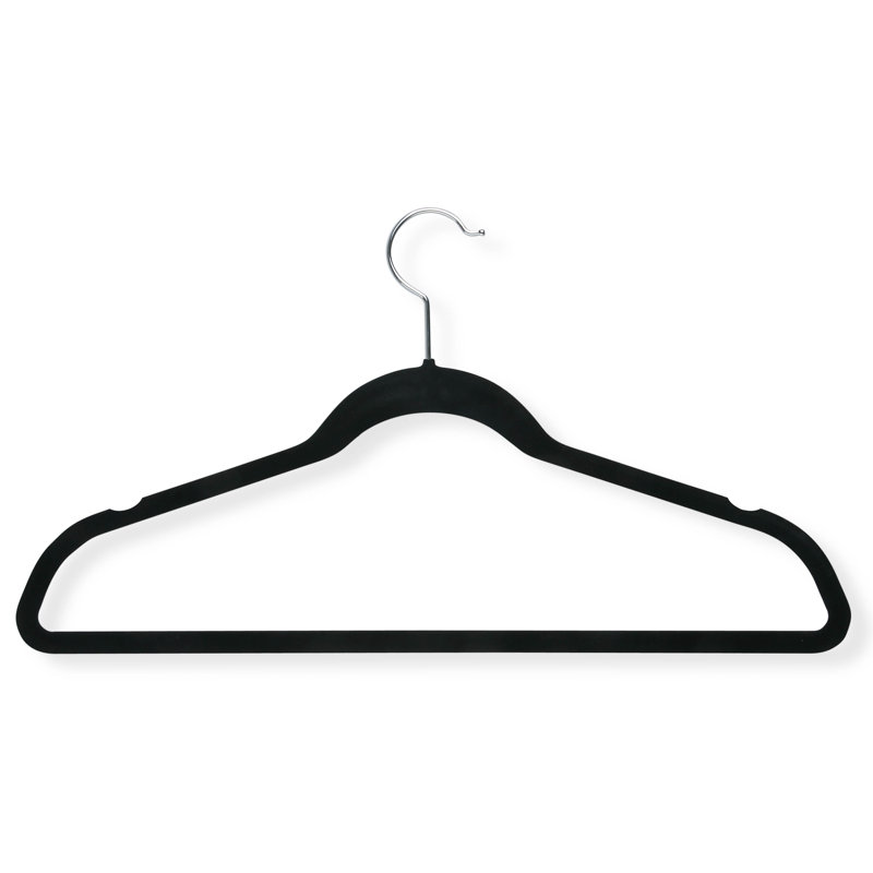 Cintre standard en plastique antidérapant pour robe / chandail / chandail Fawnna