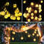 Prescott Outdoor Solar Globe String Lights 8 Lighting Modes Waterproof Halloween Decor Lights-1904401648