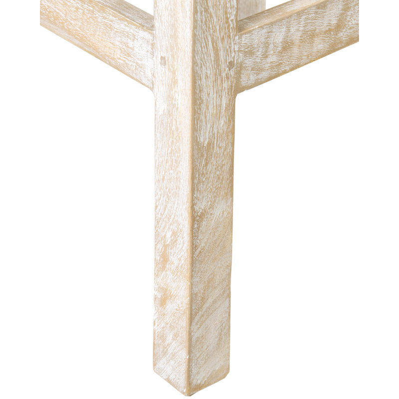 Tabouret de comptoir pivotant 24 po Aon, Blanc
