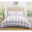 Buffalo Plaid Polyester Plaid Duvet Cover Set-1337390244-1337390427