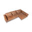 Houston Full Grain Leather Corner Sofa-1179617228-1179617227