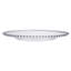 Assiettes de présentation en perles 13 "(ensemble de 8) - Chargeurs décoratifs ronds en plastique pour table de salle à manger et événements spéciaux