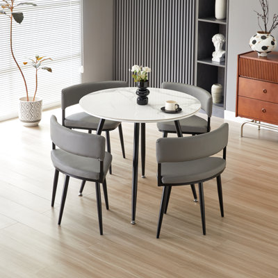 Oliver Nesting Round Dining Table