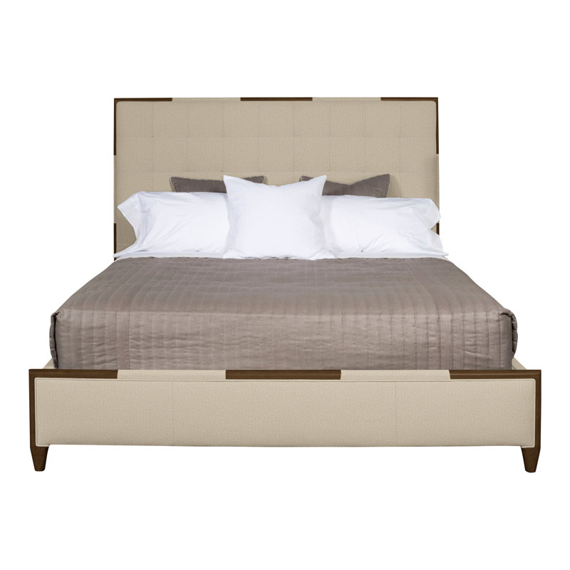 Thom Filicia Home Chatfield King Bed, Tuck Linen, Havana