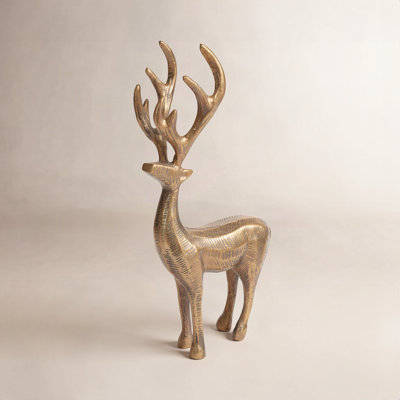 Lolan Prancer Reindeer Figurine