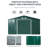 Outsunny 11'' x 13'' Backyard Garden Storage Tool