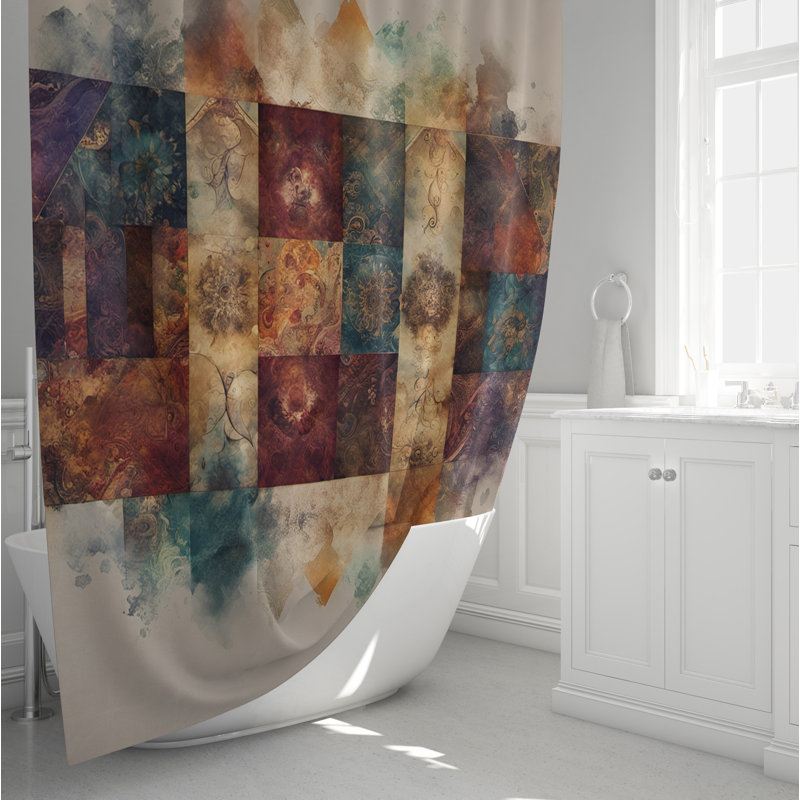 Rideau de douche Gavray, H 72 po x l 70 po