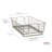 Nickel-Finish Steel Pull-Out Cabinet Organizer-21132712
