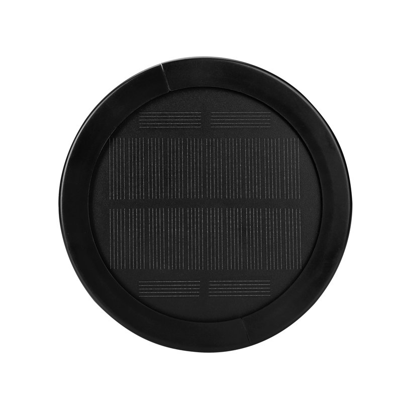 Solar Black Bug Zapper Torch with Easy-Clean Brush