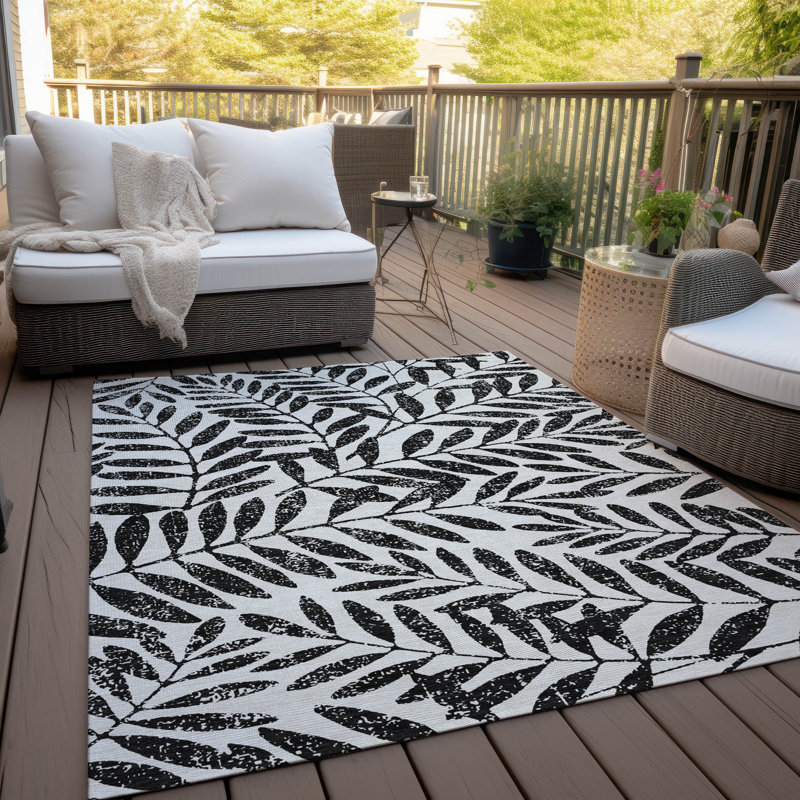 Tapis intérieur / extérieur mâle avec envers antidérapant, Rectangle de 10 pi x 14 pi