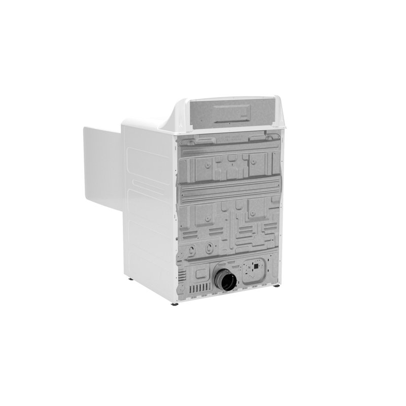 GE 6.2 Cu Ft Capacity Electric Dryer With Up To 120 Ft Venting And Shallow Depth​