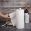 White Marble 12.5" Paper Towel Holder