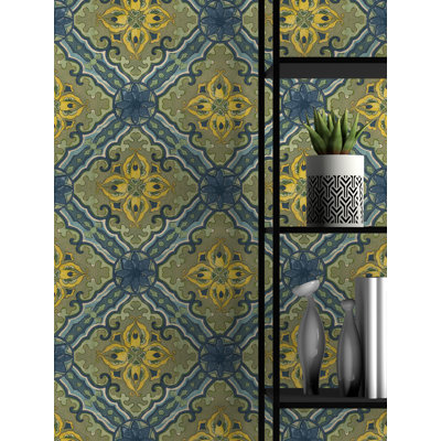 Soicher Marin Studio Damask Satin Wallpaper Roll