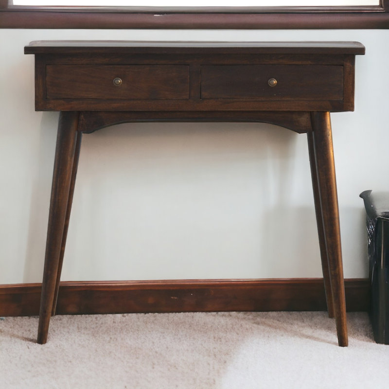 Console en bois massif 37,5 po