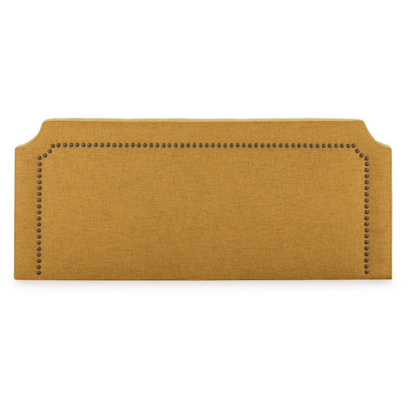 Aurelus Upholstered Headboard, 60 x 140 cm, Mustard