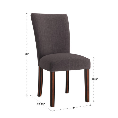 Three Posts™ Lancaster Upholstered Parsons Chair & Reviews | Wayfair