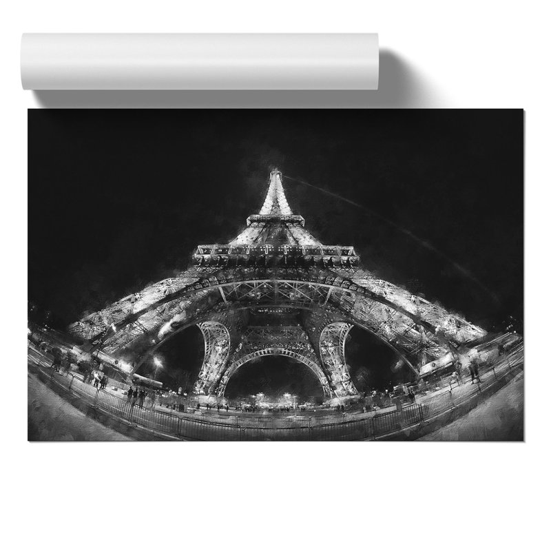 Eiffel Tower Vol.5 - No Frame Print, 42cm H x 59cm W x 0.1cm D