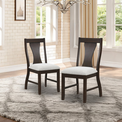 Chestnut Wood Side Chair, Brown