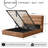 Upholstered Lift-Up Storage Platform Bed-322445928-324274077