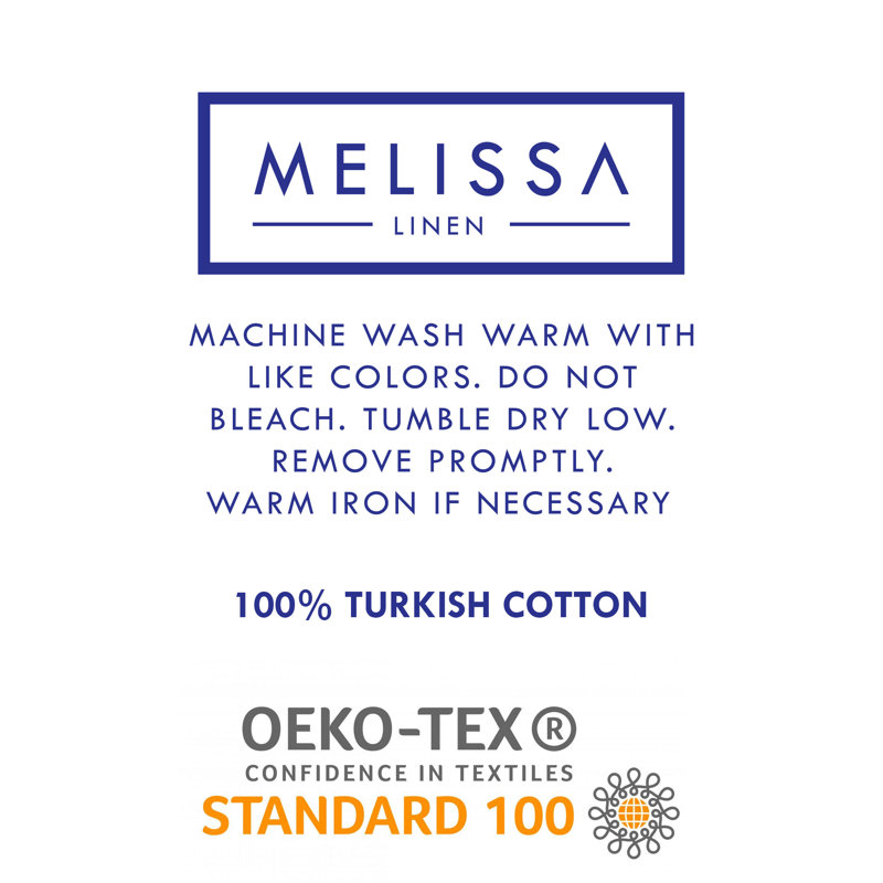 Melissa Yellow Turkish Cotton Hand Towels Set of 2