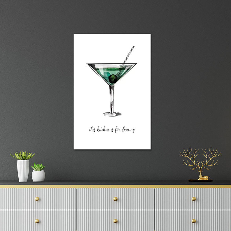«This Kitchen» par Kubistika, impression sans cadre, H 32 po x l 24 po x P 0,25 po