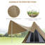 Tente de tipi 15,4 pi x 15,4 pi x 8,5 pi-113854745