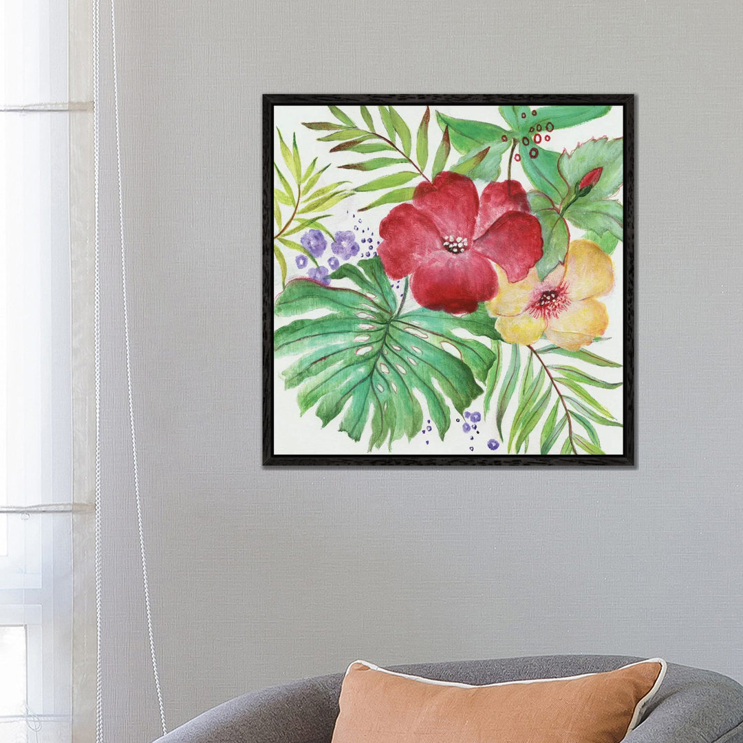 Tropical Blooms von Tava Studios - Galerie-verpackte Leinwand Giclée