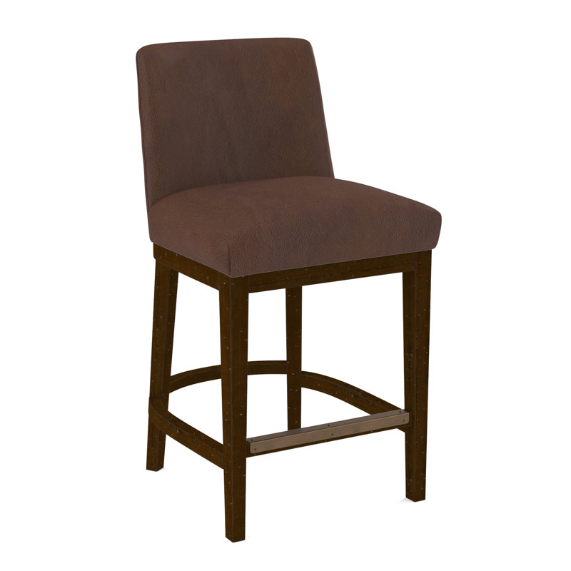 Upholstered Stool, Applause Coconut Husk, White