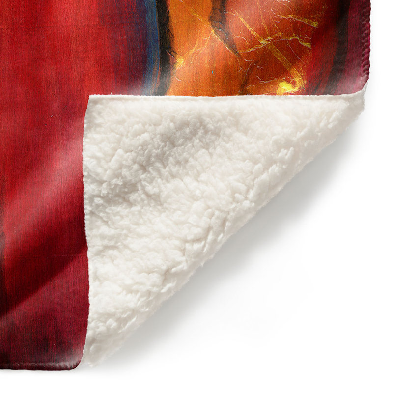 Hand Woven Throw Blanket, 51" x 60"