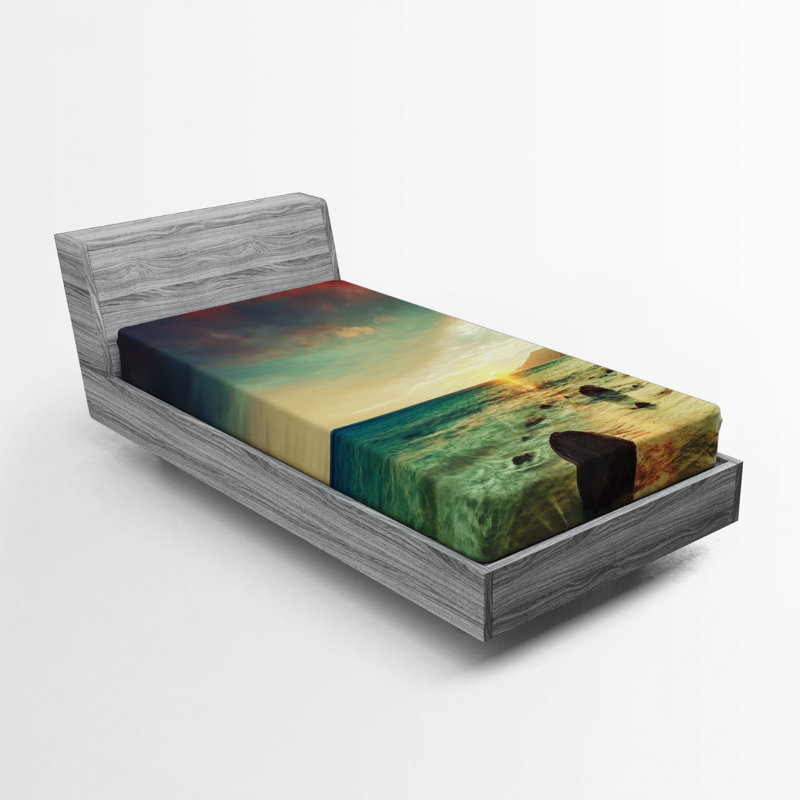 Microfiber Fitted Sheet, Twin Fitted Sheet