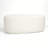 Caras Upholstered Beige Triangular Compression Ottoman No Assembly Required-136163072