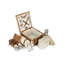 Wicker Deluxe 2 Person Fitted Picnic Hamper