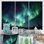 «Canadian Boreal Ballet 4 - Northern Lights», art mural