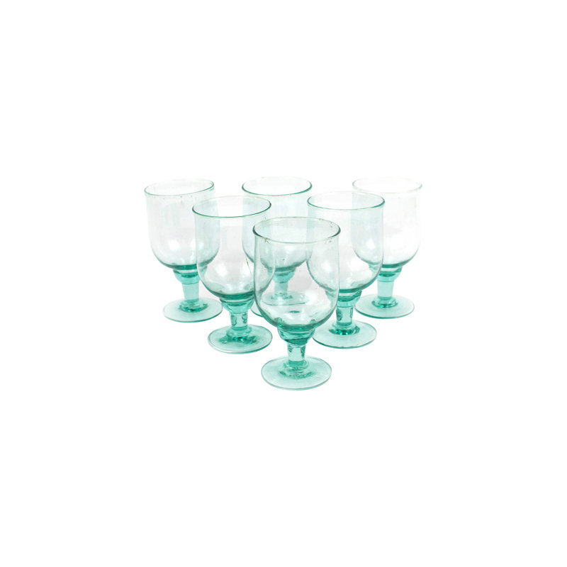  Grand gobelet décoratif en verre recyclé