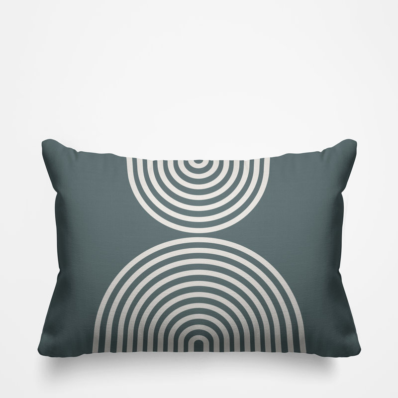 Coussin décoratif intérieur / extérieur Hali, gris