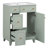 24-Inch Bathroom Vanity Cabinet With Ceramic Sink-610087401