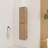 12" Bathroom Side Cabinet,Soft Close Doors,Float Mounting Design, Bathroom Storage
