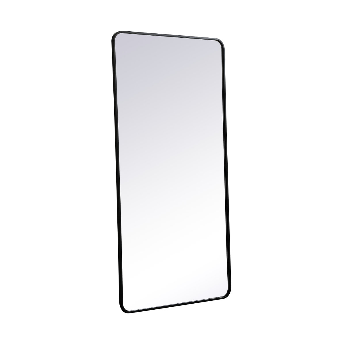Sabine Accent Mirror, Black, 60" x 30"