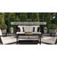 Fauteuil empilable toutes saisons avec coussin de siège Martha Pond Lily Pond