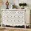 Armoire d'appoint en bois manufacturé blanc massif-1733425802