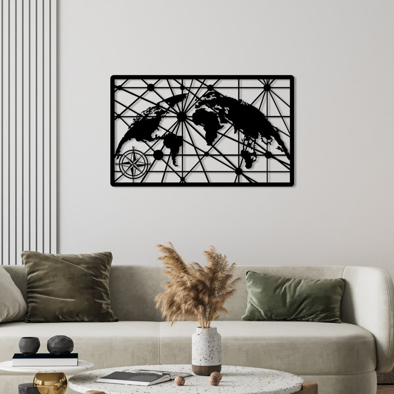 Yakamoz Wall Décor, 61cm H x 100cm W x 0.12cm D
